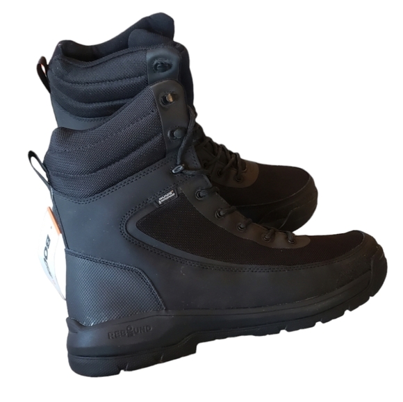 Bogs Black Snow Boots Mens Winter Outdoor Waterproof NEW - Picture 3 of 8